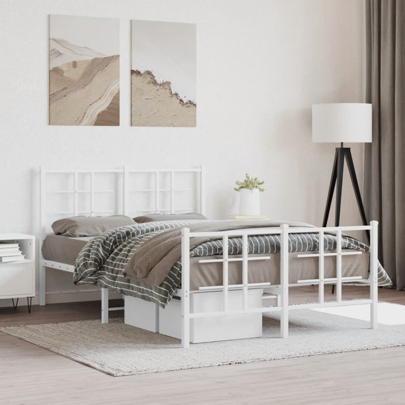 Cullinan Bed, 193 x 203cm, White