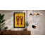 Twin Lobsters Modern - Framed Print-1065338514-1065338513
