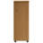 Jennarose vidaXL MOSS 8-Drawer Chest with Wheels, Solid Pinewood-1540879283