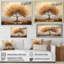 Arbre sauvage, art africain sur toile-449685224-449685222