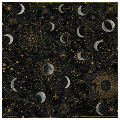 Celestial Sun Moon Constellations Duvet Covers