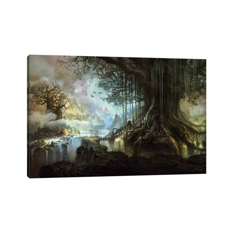 Tree Of Life by Ferdinand Ladera - Wrapped Canvas Print, 66.04 cm H x 45.72 cm W x 3.175 cm D