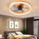Frauly 19.7 Inch Led Enclosed Low Profile Ceiling Fan With Light
