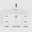 Meuble-lavabo simple 48 po avec lavabo vasque, plateau en bois manufacturé, peinture résistante à l'eau-1982772761-1982772766