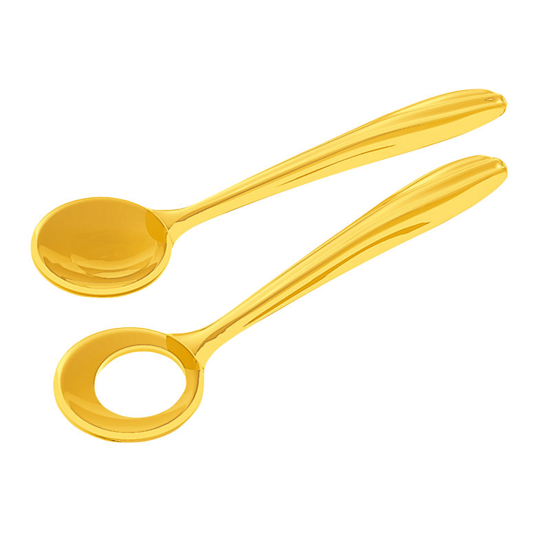 Salad Servers, Yellow
