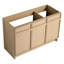 Freestanding Bathroom Vanity 48" - Spacious, 3 Soft-Close Doors, , - Plywood Storage Unit With Doors Vanity, Modern Design