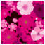 Couvre-lit matelassé à motif floral rose toutes tailles-126079249