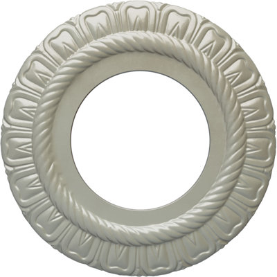 Médaillon de plafond H 9 po x l 9 po x P 0,5 po Claremont