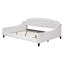 Lit de jour capitonné moderne de luxe, double, beige-121738196-121738198