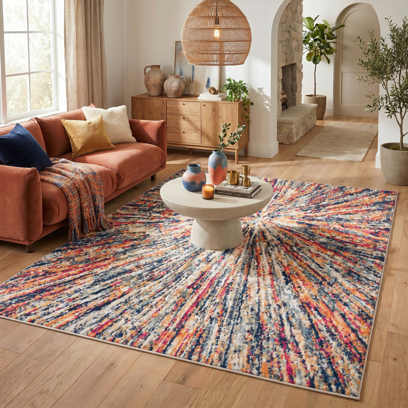 Kymiere Indoor Rug, Rectangle 5'3" x 7'7"
