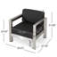 Fauteuil club d'extérieur Mp1