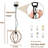 12.62" 1 - Light Lantern Geometric Chandelier
