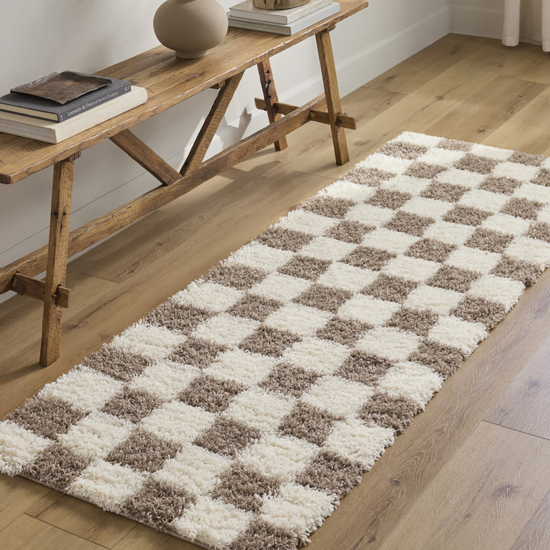Newfields Geometric Area Rug, Runner 80 x 220 cm