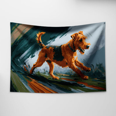 Tapisserie murale Dogs Irish Terrier