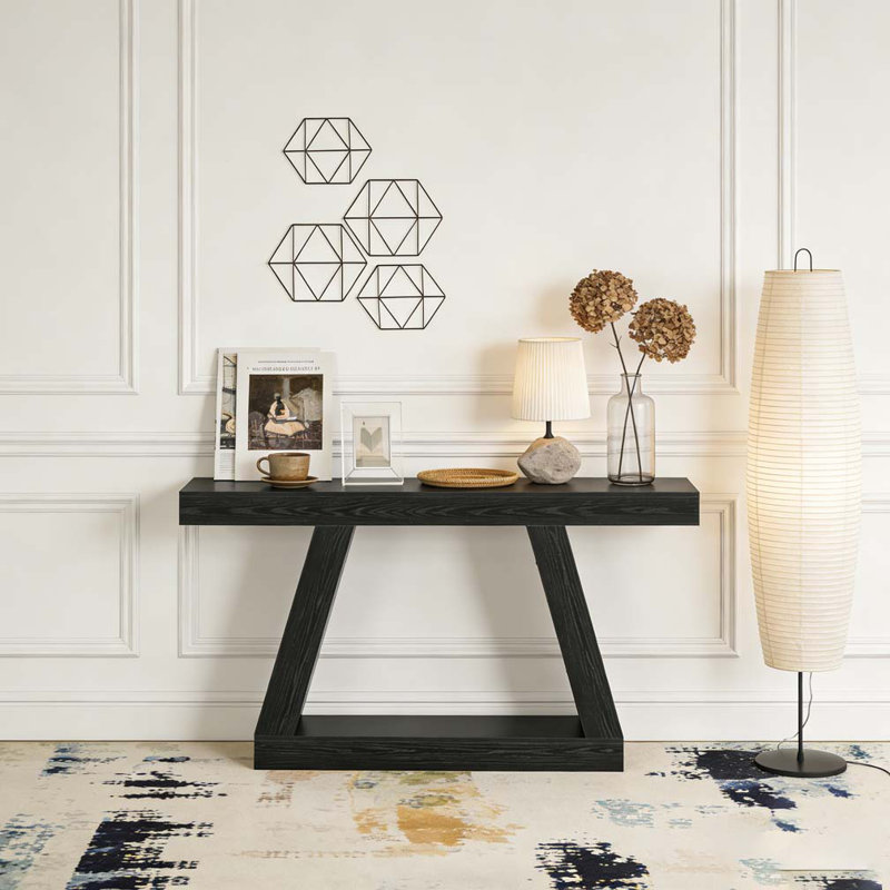 Table de canapé moderne, table d'entrée, console