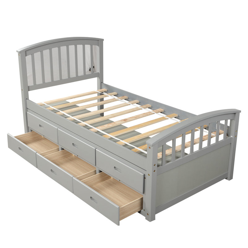 Hingham Twin Drawer Standard, Gray