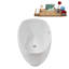Baignoire autoportante 67 "avec drain interne Streamline-101698802