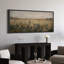 Art mural sur toile, "Mute Meadow Wildflower" - Scène de nature rustique pour vestibule ou bureau-115165329-115165330