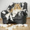 Collie Dog Is on a Leather Chair par Delectus