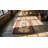 Antique American Hooked Wool Multicolor Jewel Tones Rug