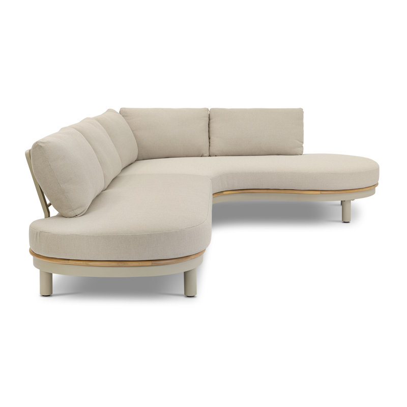 Canapé modulaire d'extérieur 109 po Isola