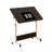 Foldable Mobile Stand Up Desk With Wheels-670337525