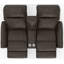 Causeuse inclinable électrique en cuir fleur Seibert-799458480