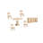 Josiane Round Solid Wood Dining Table-1791070554