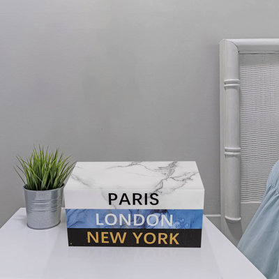 Home Decorative Faux Book Boxes
