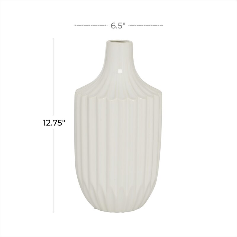 George Oliver Magdalen Ceramic Table Vase & Reviews | Wayfair