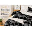 Microfiber Chequered Duvet Cover Set-130398405