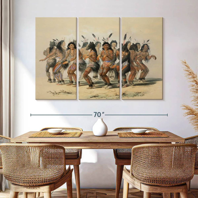 Lelar The Bear Dance 1845, 36" H x 57" W