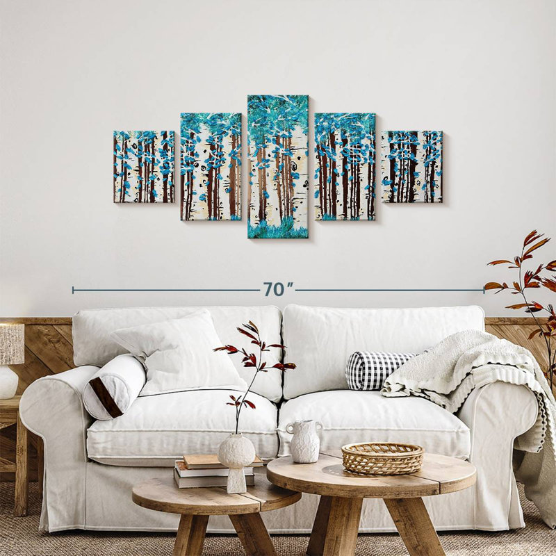 Forest, 24" H x 55" W