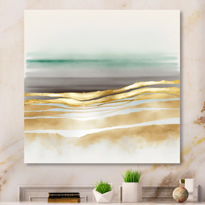 Golden Morning Glory II - reproduction sur toile