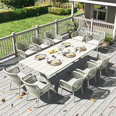 Outdoor Dining Set With Rectangular Dining Table