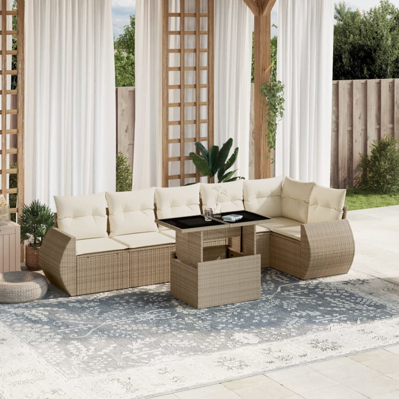 Ensemble de canapé de jardin Vidaxl