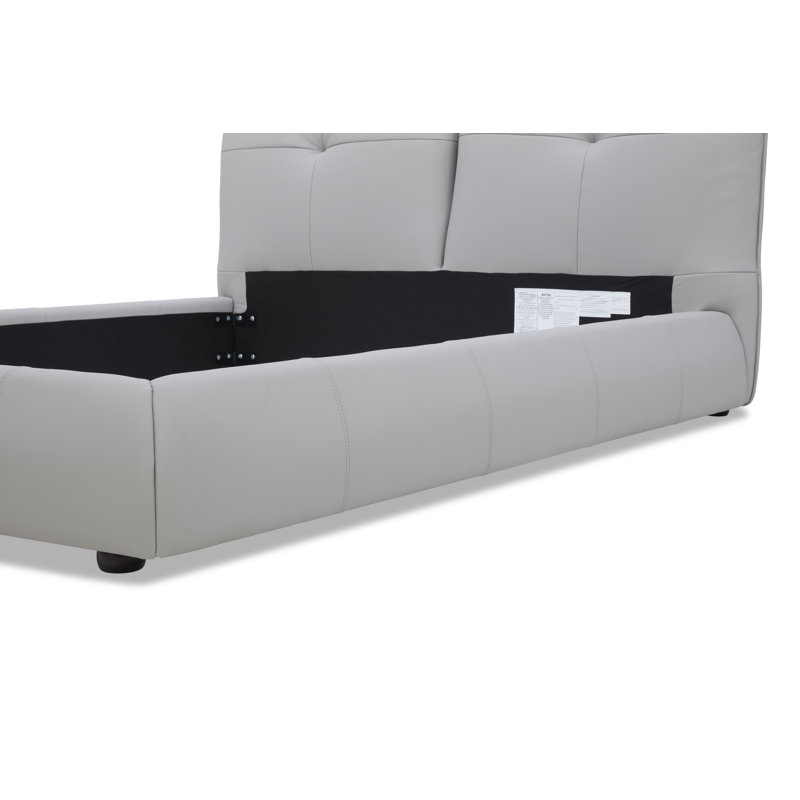 Upholstered Platform Bed, King