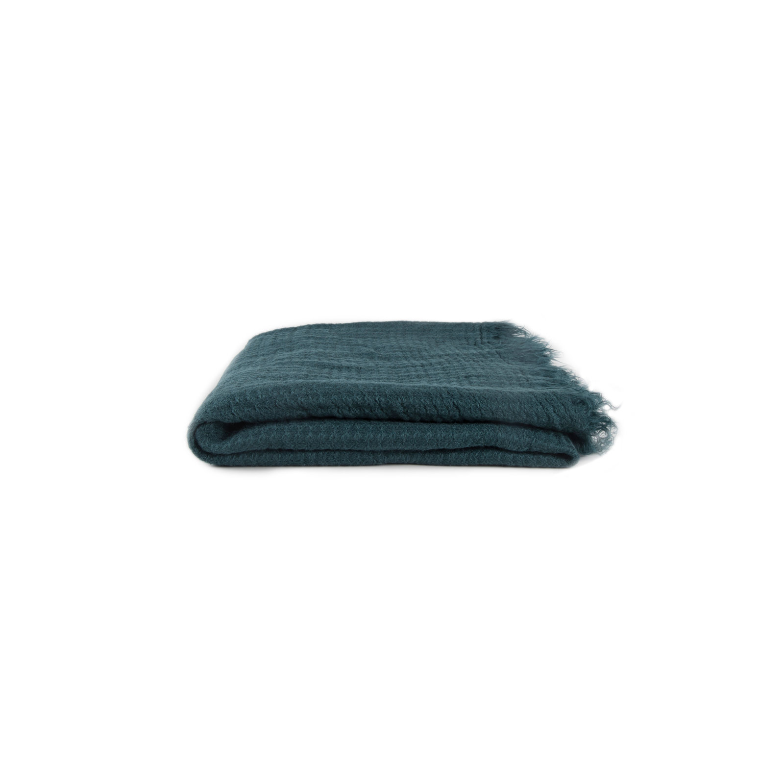 Simple Throw Blanket, 70" L x 50" W, Peacock