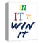 Art sur toile, "in it to win it" Bledsoe-871612700