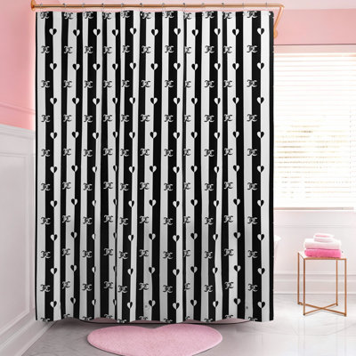 Juicy Couture 70" W x72" L  PEVA Shower Curtain