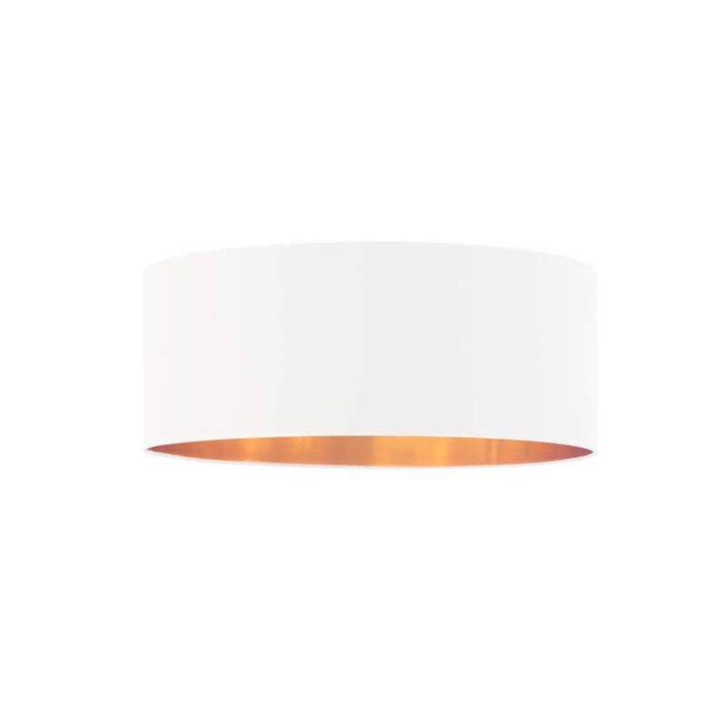 SunPrairie Fabric Flush Mount, White