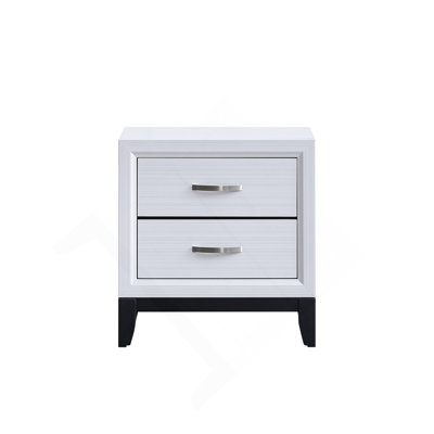 Table de chevet, blanc