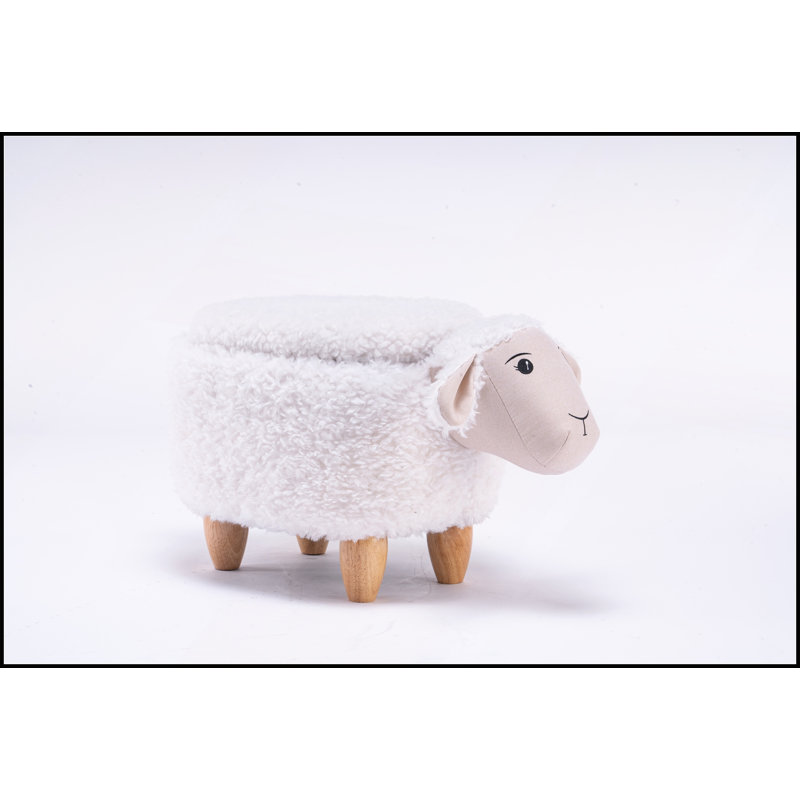 Repose-pieds avec rangement dissimulé Shiloh the Sheep