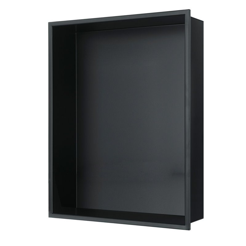Shower Niche 17"H x 13"W x 4"D, Matte Black