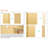 Nunlist Bamboo Polyethylene Plastic Yard/Privacy Fence-1090480682