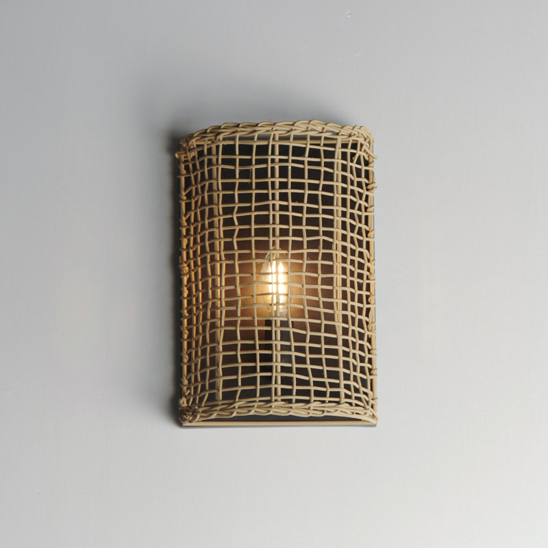 Cestino-Wall Sconce, Antique Bronze