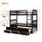Fazilet Twin Over Twin Bunk Bed with Built-In Ladder , Trundle Bed Included-2056697241