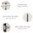 White Aluminum Shoe Storage