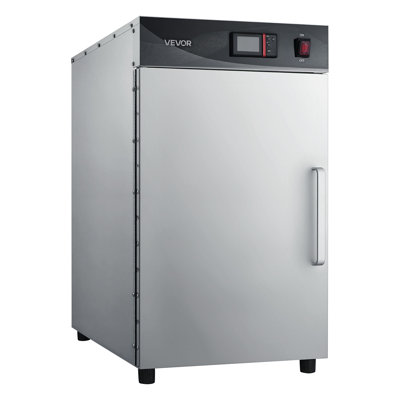 Electric Hot Box Food Warmer, 5-Tier Commercial Warming Cabinet with Water Tray, Single-Door and Adjustable Shelves, Stainless Steel Food Warmer Cabinet, for Restaurant, Kitchen, Pizza, Chicken