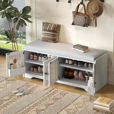 Banc de rangement Rustic